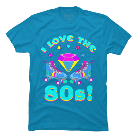 1980s Retro Vintage I love the 80s by GraphicaPrints