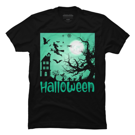 Spooky Halloween Night | Creepy Haunted House by AmusingDesignCo