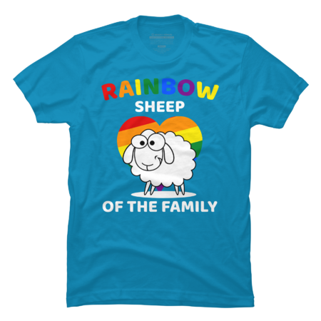 Rainbow Sheep Of The Family Gay Pride LGBT by rksbdi