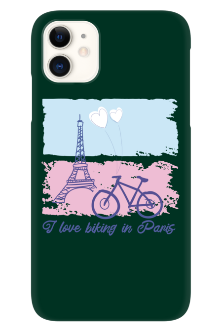 Biking in Paris by LionKingdom