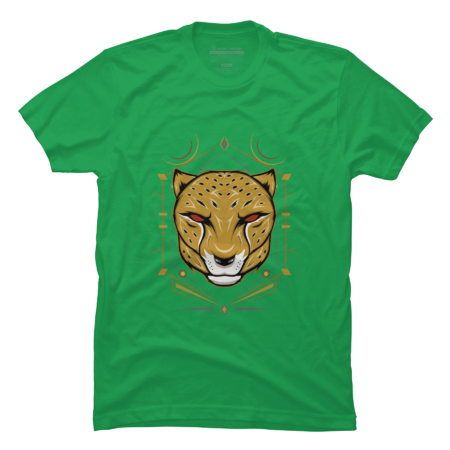 Cheetah logo with ornament by AGORADESIGN