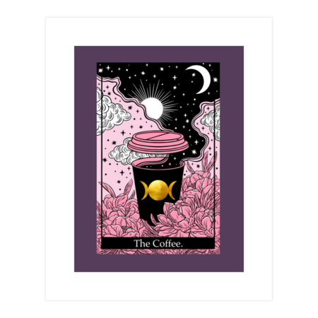 Tarot card the Coffee by melazergDesign