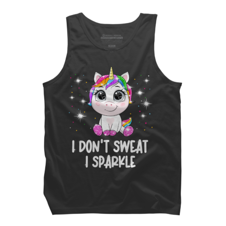 i don't sweat sparkle