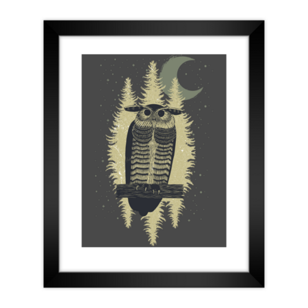 Owl in the moonlight by LiartesStudio