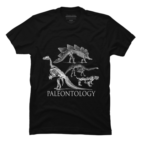 Paleontology Shirt Dinosaur Fossils T-shirt History Science by Mintan