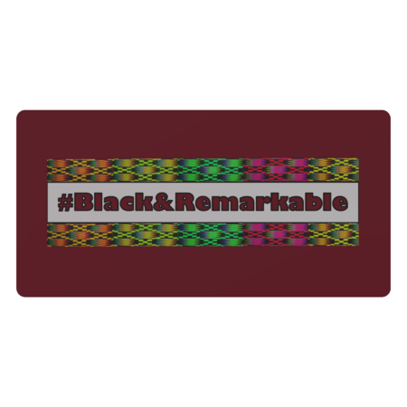Black and Remarkable black history Kente design by KoncoApparel