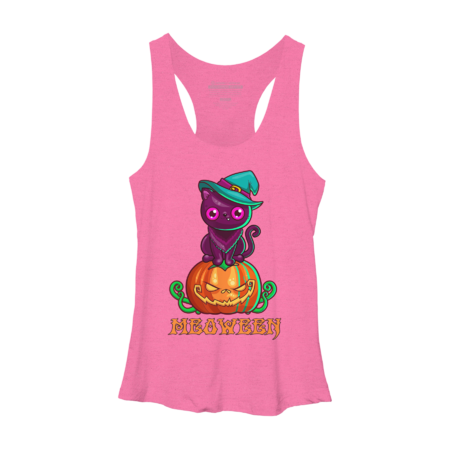 Cat shirt- Cat Witch Pumpkin Happy Meoween Halloween by HangSung