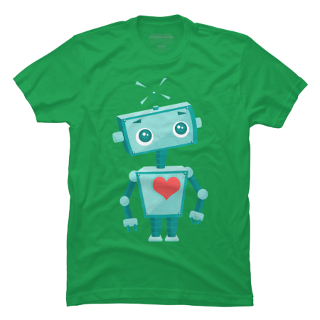 Robot shirt- Robot Heart by HangSung