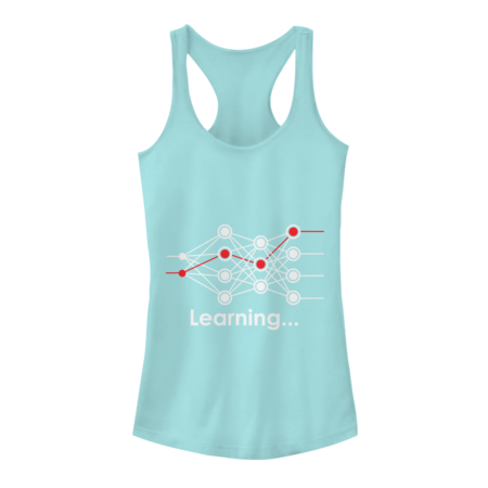 Science T-Shirt Data Science Neural Network Learning Machine by Mintan