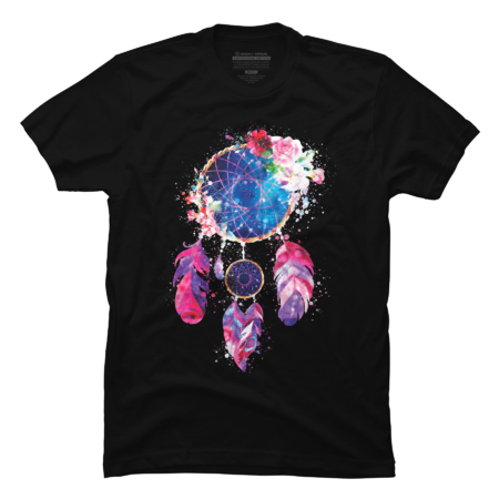 Dreamcatcher Shirt- Spiritual Nebula Space Dream Catcher