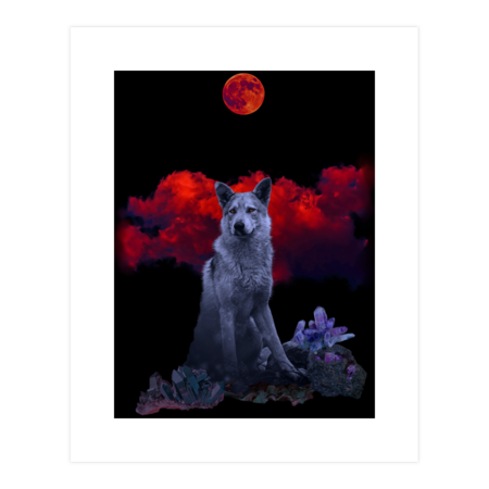 Oh Wolf Moon by VampyreZen