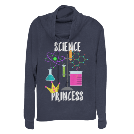 Science Princess Chemistry T-Shirt with Crown by XianXian79