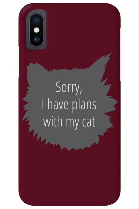 Sorry, I have plans with my cat by ObscureM