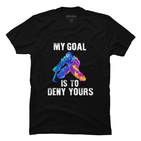 Ice Hockey Goalie Gift T-Shirt