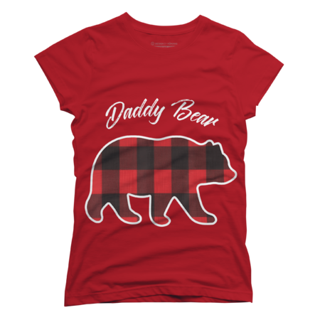 Daddy Bear Matching Family Christmas T-Shirt by LisaPink68