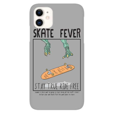 Skate Fever Dino by JonzShop