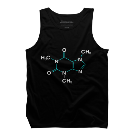 Caffeine Molecule shirt - Funny Coffee Chemistry
