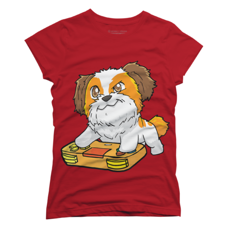 Dog shirt- Shih Tzu Gaming