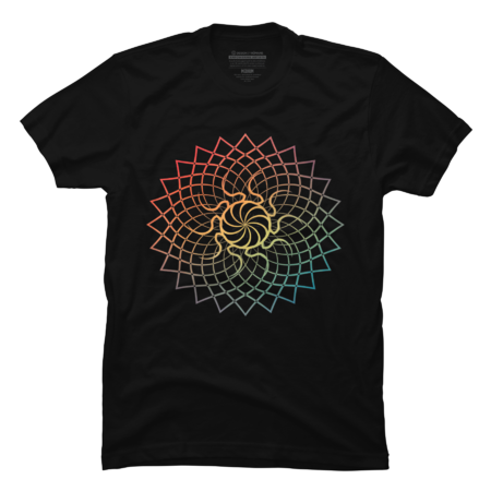 Sacred Geometry shirt- Mandala Yoga