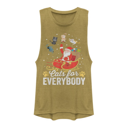 Merry Christmas shirt- Cats For Everybody
