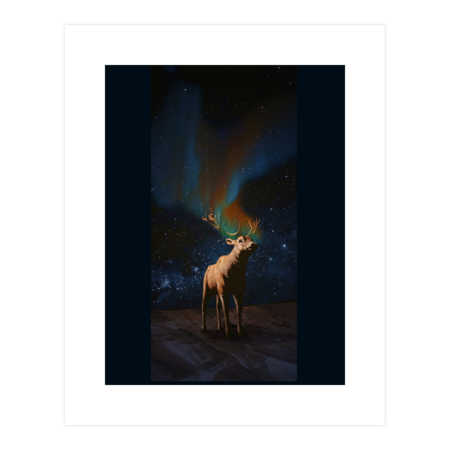 Aurora Deer by bcstudio