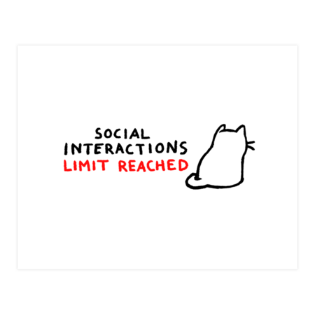 Social Interactions Limit Reached by FoxShiver