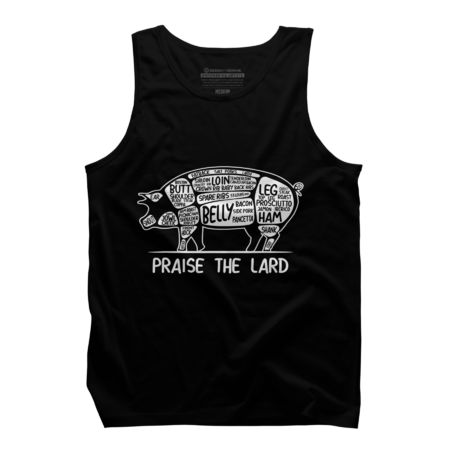Bacon shirt- Praise The Lard by MadexMaven