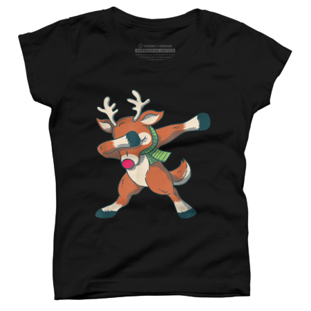 Reindeer shirt- Dabbing Reindeer (Matching group set!)