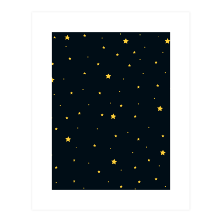 Yellow Stars Patterns