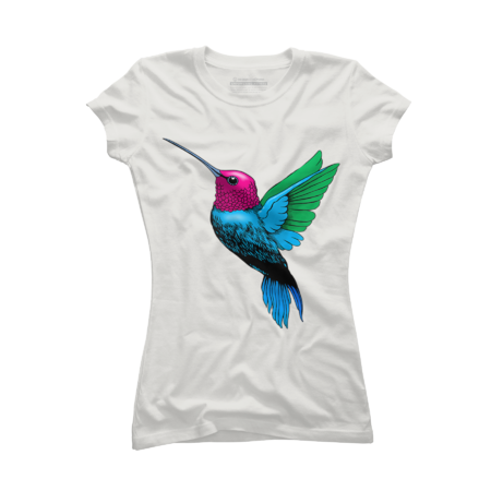 Bird shirt- Beautiful Hummingbird by MadexMaven