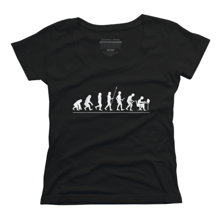 Evolution Computer  T-Shirt by LuckyCharm99