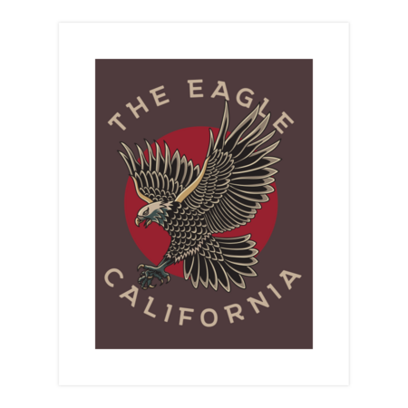 The Eagle California by JonzShop