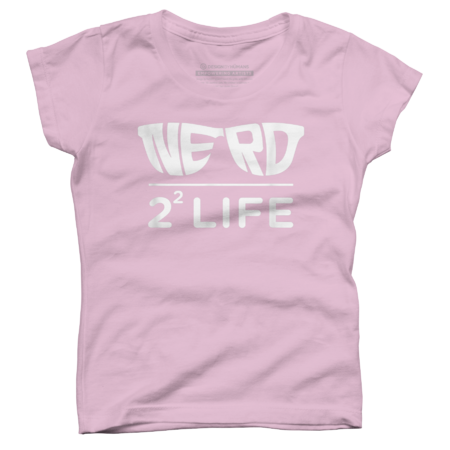 Nerd 4 Life - Nerdy Geek Science T-Shirt by Hippies