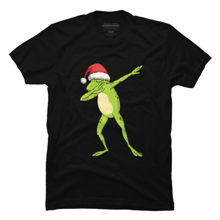 Christmas Frog Dabbing T-shirt