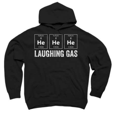 Funny Science Laughing Gas Helium T-Shirt by LisaPink68