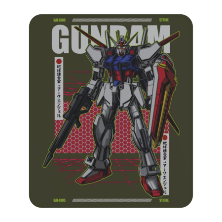 Strike Gundam Japan Vibe by stunningwarrior