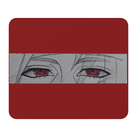 Anime pencil eyes Itachi Sasuke by DesingSpain