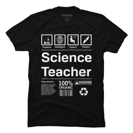 Science Teacher Contents T-Shirt by XianXian79