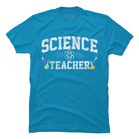 Science Teacher Vintage T-Shirt by LuckyCharm99