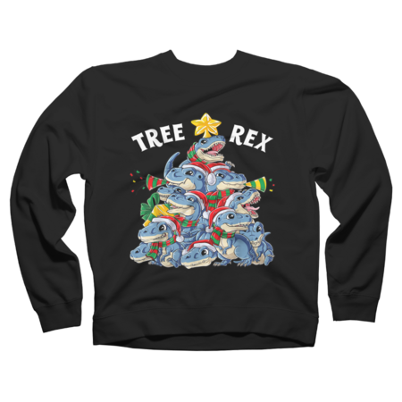 Christmas Dinosaur Tree Rex Pajamas