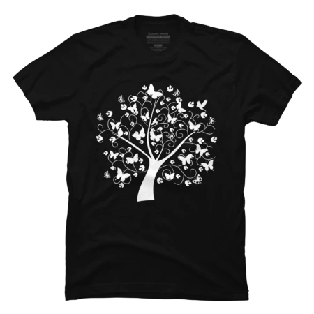 Butterflies in a tree as leaves T-Shirt