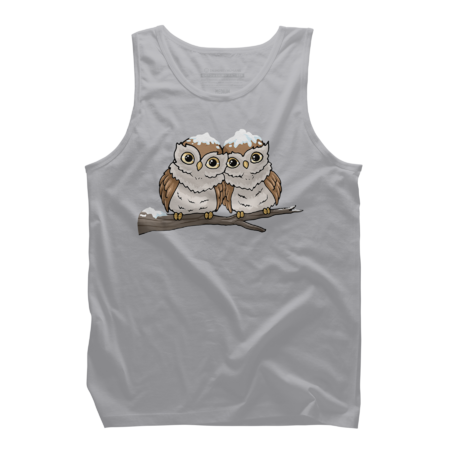 Christmas Owl Tshirt Snow Bird Watching Gift Shirt Cute Owls by ZHField