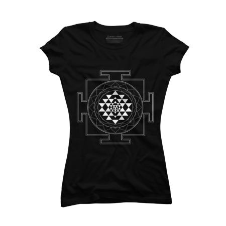 Sacred Geometry Hindu Tantra T-Shirt by LisaPink68
