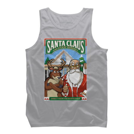 Santa Claus and Kickin' Reindeer