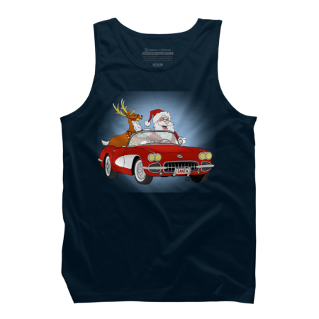 Santa Claus and his Reindeer Driving In Style by Orikall