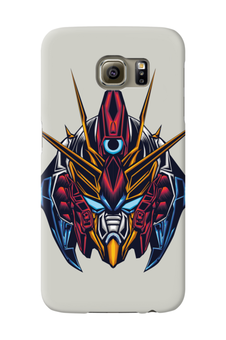 Anime head Artistic Mobile Suit Robot 2 by OtakuFashion