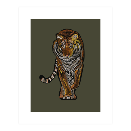 Tiger style embroidery by ParnevaT