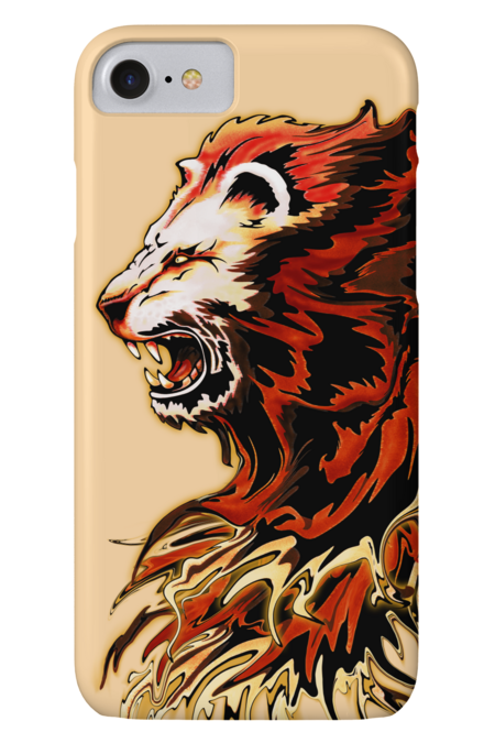 King Lion Roar by BluedarkArt