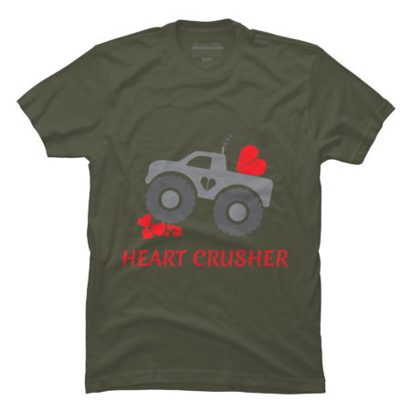 Heart Crusher Valentines Day Truck