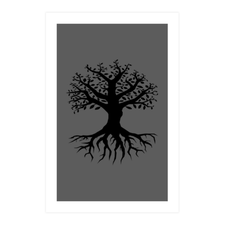 Tree of life - black by gegogneto